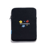 [EZwithPIECE] FRIENDS TABLET POUCH (BLACK) (6554914586742)