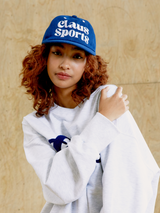 CLAUSSPORTS FLAT CAP DENIM