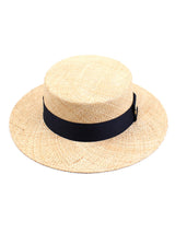 Navy Line Bau Flat Fedora (6589929881718)