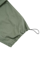 Khaki balloon cargo pants