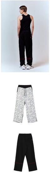 トゥーフェイスパンツ/TWO FACE PANTS [BLACK]