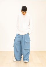 ディビジョンワイドカーゴパンツ/DIVISION WIDE CARGO STRING PANTS