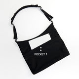 Ark Pocket Messenger Bag (Black)