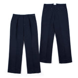 ワイドスラックスパンツ / STGM WIDE SLACKS PANTS NAVY / BLACK