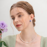 2022パントンマーブリングピアス/2022 Pantone Heart Marbling earring (LP)