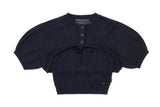 バルーンボレロセットアップ / BALLOON BOLERO SET UP_NAVY