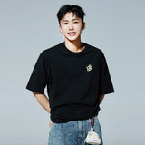 HOLYNUMBER7 X DKZ ジョンヒョンレタリングブラックTシャツ