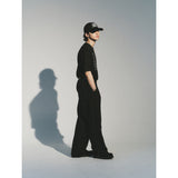 スタージャカードバンディングパンツ / STAR JACQUARD BANDING PANTS_BK