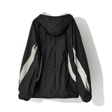 モンティアックカラーレーションプルオーバーウィンドブレーカー / MONTIAC COLORATION PULLOVER WIND BREAKER_BK