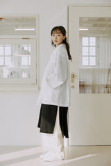 サイドバルーンパンツ / unisex side balloon pants cream