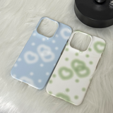 lollipop heart hard case-green