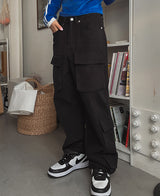 (UNISEX) ブラフ起毛カーゴパンツ