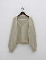 ウールボレロセット / Wool Bolero Set (4color)