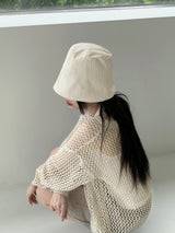 夏星パンチングネット長袖ニット/Pikadi Summer Star Punching Net Long Sleeve Knitwear