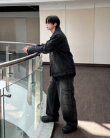 Thurs denim tracker jacket