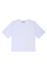 クッキーオーバーフィットTシャツ/white cookie overfit t-shirts