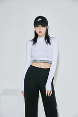 ブレイジングハイバンドクロップTシャツ / (9047) Blazing High Band Crop Tee
