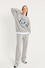 ダンシングキャッツスウェットシャツ / 25P DANCING CATS SWEAT SHIRTS_GRAY