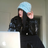 Fiv angora fur hat