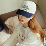 ウォッシュドボールキャップ/GHC WASHED BALL CAP_TWO TONE NAVY