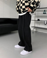 UIウールチェックタートルネックジップアップ/UI Wool Check Turtleneck Zip-Up (2 colors)