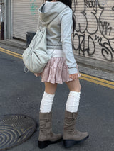 ルーズレイヤードニーソックス / Loose Layered Knee Socks