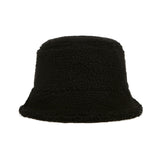 Stud Logo Fleece Bucket Hat Black