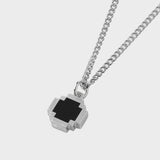 PIXEL CIRCLE NEC SILVER925