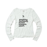 ビューティーシンボル長袖Tシャツ