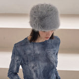 VA Square Longlabel Shapka Hat / Gray