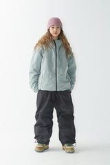 ソフトフーディージャケット/BSR2223FWJK014 SOFT HOODIE JACKET ASH MINT