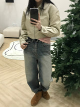 Malo short leather jacket 