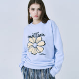 ミリオンフラワースウェットシャツ/MILLION FLOWER SWEATSHIRT