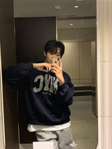 オーバーサイズフィットプレミアムNYCデュアルペーパーフーディー/Oversized fit Premium NYC Dual Paper Hood (4 colors)