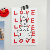 POSTCARD_LOVE LOVE LOVE (6609837228150)