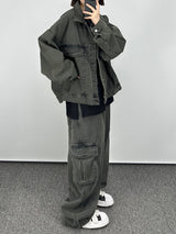 インディゴデニムトラッカージャケット / Indigo Denim Trucker Jacket