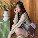 アーガイルルーピーカーディガン /  argyle loopy cardigan