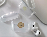 ライオンハムスターカップルAirPodsケース / Lion Hamster Couple AirPod Case