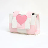 シェイプオブマイクロバッグ / 'shape of' microbag - pink check