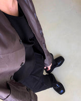 ドイチェツータックワイドスラックス/OA Deutsche Two Tuck Wide Slacks (3 colors)