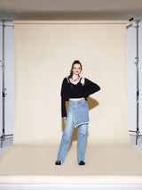 FRONT LAP DENIM PANTS (6635444666486)
