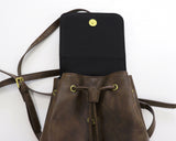 オンディビンテージレザーミニバックパック / Ondi Vintage Leather Mini Backpack