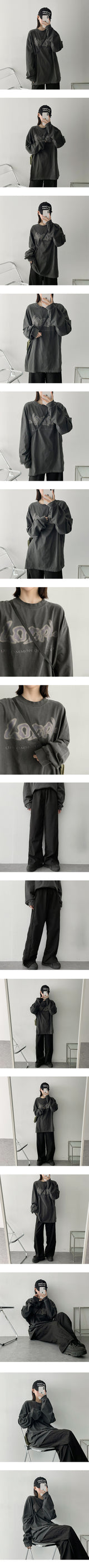 ローカールピグメントロングスリーブTシャツ/Local Pigment Long Sleeve Tee