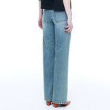 アンバランスポケットデニムパンツ / UNBALANCE POCKET DENIM PANTS