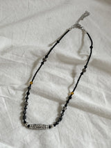 Tosan Beads Metal Vintage Jewelry Necklace