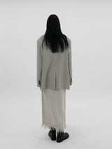 ニットフリンジスカート/Knitted fringe skirt (3color)