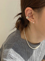 [92.5silver] モードラインワンタッチピアス