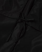 WRAP SKIRT BOOT CUT (BLACK)