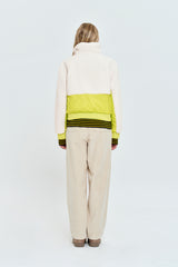 CHERRY REVERSIBLE OUTDOOR JACKET [LIME]