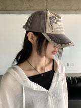 Jarmont Y2K Patch Lettering Color Matching Ball Cap